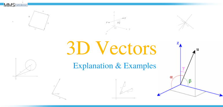 Find the Magnitude of a 3 Dimensional Vector with Examples 3 Dimensional Vector
